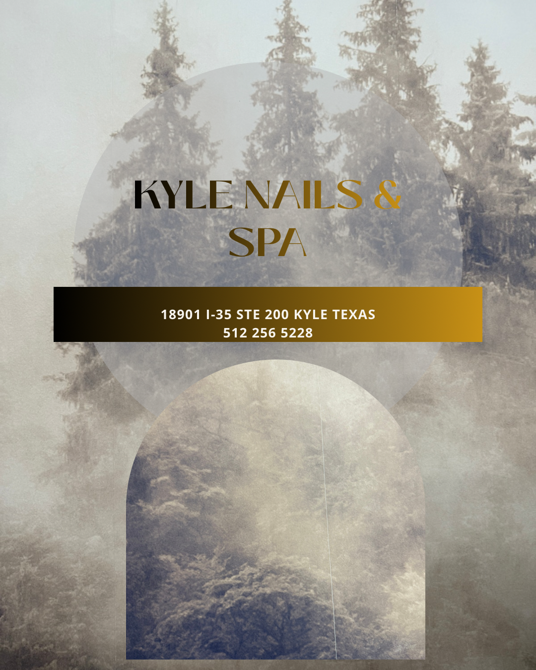 Kyle Nails And Spa logo